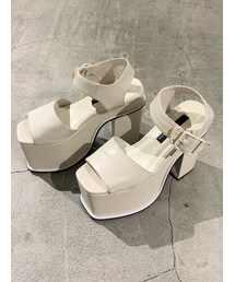 EMODA | コンビネーションハイヒールサンダル(サンダル)