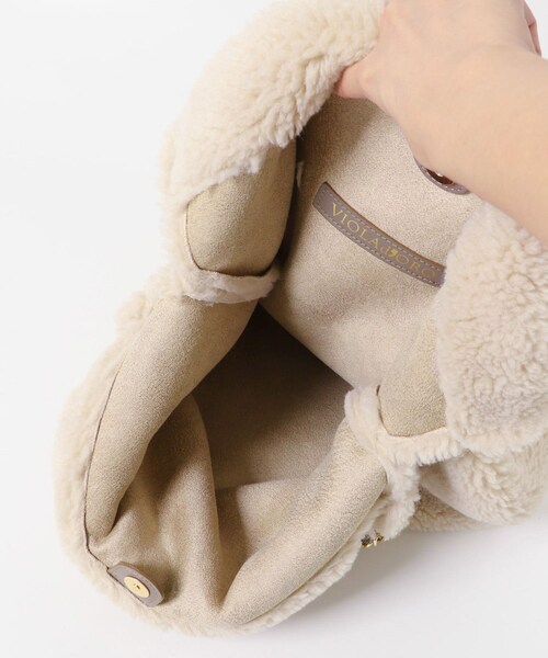 URBAN RESEARCH Sonny Label（アーバンリサーチサニーレーベル）の「VIOLAd’ORO　ELMO V-8680（ショルダーバッグ・レディース・brown/off white・one）」の8枚目の写真
