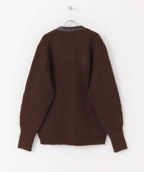 URBAN RESEARCH(アーバンリサーチ)の「COSEI 5G両畦 CARDIGAN(カーディガン/ボレロ・メンズ・BLACK/BROWN・2/3)」の20枚目の写真