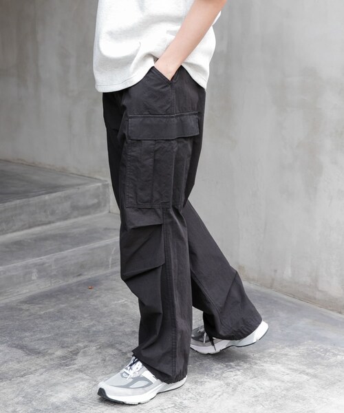 URBAN RESEARCH DOORS（アーバンリサーチドアーズ）の「FORK&SPOON　ミリタリーポケットパンツ（その他パンツ・メンズ・BLACK/GRAY・4/5）」の21枚目の写真