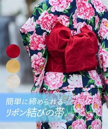 nissen | 大きいサイズ 一人で簡単に結べる作り帯(和装小物)