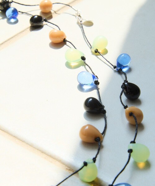 ADAM ET ROPE'（アダムエロペ）の「【Sisi Joia for ADAM ET ROPE'】別注 ロングネックレス（ネックレス・レディース・ブラック/ホワイト/その他・F）」の18枚目の写真