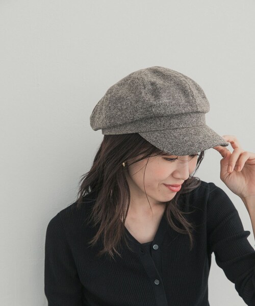 URBAN RESEARCH DOORS（アーバンリサーチドアーズ）の「キャスケット（キャスケット・レディース・BROWN/BLACK・-）」の9枚目の写真