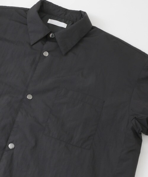 SENSE OF PLACE by URBAN RESEARCH(センスオブプレイスバイアーバンリサーチ)の「パデッドルーズシャツ(シャツ/ブラウス・メンズ・BLACK/L.BROWN/BEIGE/L.BLUE・M/L)」の14枚目の写真