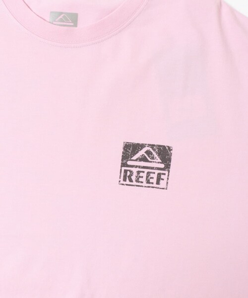 URBAN RESEARCH Sonny Label（アーバンリサーチサニーレーベル）の「REEF　BOX LOGO SHORT-SLEEVE T-SHIRTS（Tシャツ/カットソー・メンズ・WHT/BLK/PNK・M/L）」の18枚目の写真