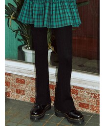 jouetie | ランダムリブフィットフレアニットパンツ(その他パンツ)