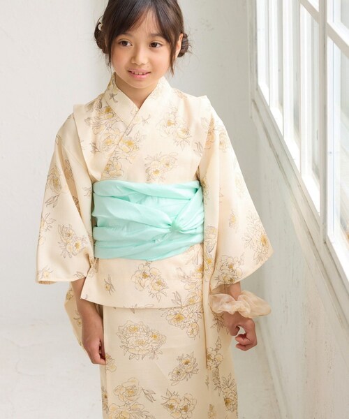 ROPE' PICNIC(ロペピクニック)の「【KIDS/キッズ】浴衣キャミワンピースセット(浴衣・キッズ・ネイビー/クリーム・L/M/S)」の18枚目の写真