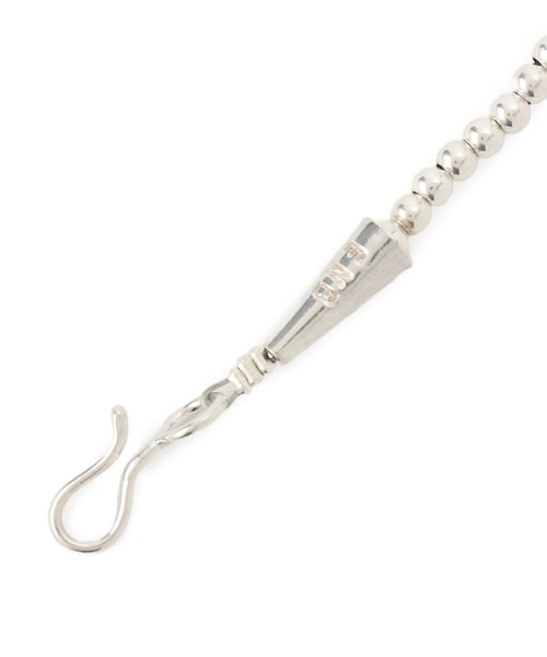 ADAM ET ROPE'（アダムエロペ）の「【J'aDoRe・店舗限定】【ERICKA NICOLAS BEGAY（エリッカニコラスビゲイ）】ナバホパールネックレス3mm/80cm（ネックレス・レディース・シルバー・F）」の13枚目の写真