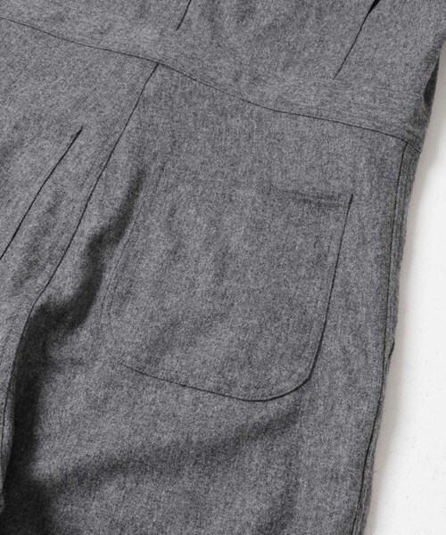 かぐれ(カグレ)の「MASTER&CO FLANNEL ALL IN ONE(つなぎ/オールインワン・レディース・GREY/DK GREY・S)」の18枚目の写真