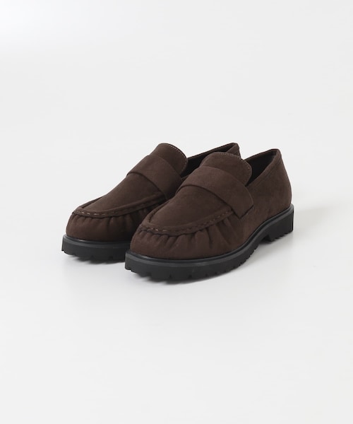 URBAN RESEARCH DOORS（アーバンリサーチドアーズ）の「ギャザーローファー（ローファー・レディース・BROWN/BEIGE・36/37/38）」の8枚目の写真