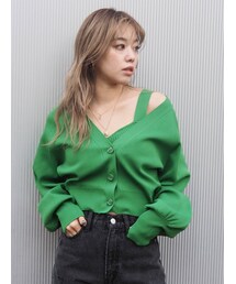 EVRIS | アンサンブルニットトップス(カーディガン/ボレロ)