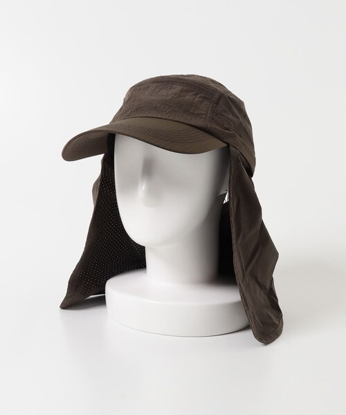 URBAN RESEARCH DOORS（アーバンリサーチドアーズ）の「Snow Peak Apparel　INSECT SHIELD MESH CAP（キャップ・メンズ・GREIGE/BROWN/CHARCOAL・One）」の11枚目の写真