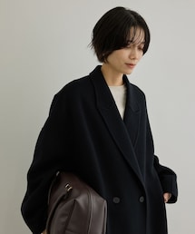 ADAM ET ROPE' | Super140's シャルムリバーロングコート(チェスターコート)