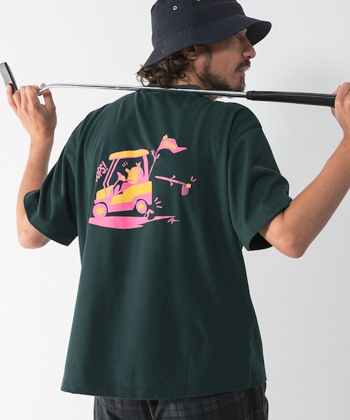 URBAN RESEARCH Sonny Label（アーバンリサーチサニーレーベル）の「OOPS×RYUAMBE　コラボモックネックTシャツ（Tシャツ/カットソー・メンズ・OFF/GREEN/DARK NAVY・M/L/XL）」の2枚目の写真