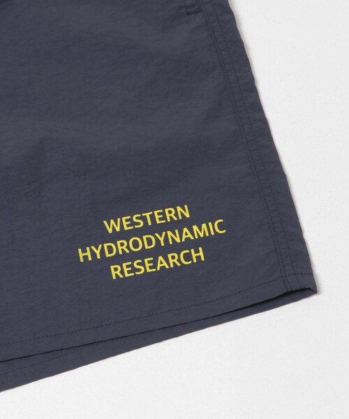 THE GOODLAND MARKET（ザグッドランドマーケット）の「Western Hydrodynamic Research　WORKER NYRON SHORT（その他パンツ・メンズ・BK×PPL/NV×YEL・L/XL）」の10枚目の写真
