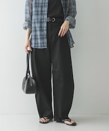 URBAN RESEARCH | コットンサテンカットオフカーブパンツ(その他パンツ)