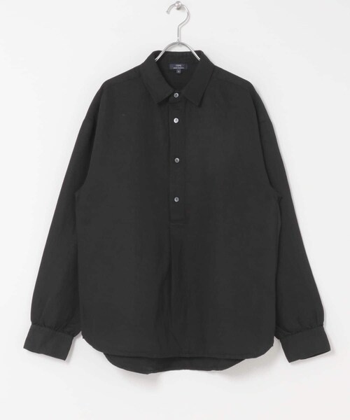 ITEMS URBANRESEARCH(アイテムズ アーバンリサーチ)の「Linen Blend Pullover Shirts(シャツ/ブラウス・メンズ・NVY/BRN/BLK・M/L)」の12枚目の写真