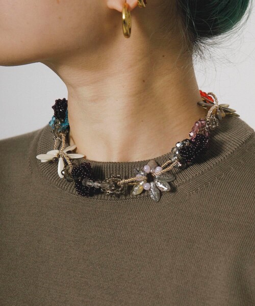 URBAN RESEARCH(アーバンリサーチ)の「JACOB Dila Amethyste Necklace(ネックレス・レディース・Multi・Free)」の3枚目の写真