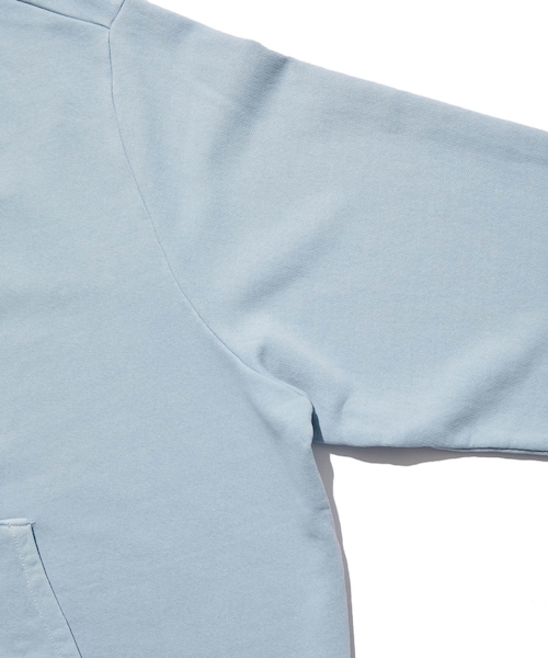 ADAM ET ROPE'（アダムエロペ）の「【CAMIEL FORTGENS/カミエル フォートヘンス】 ZIP HOODIE SWEAT OLD DYE（パーカー・メンズ・サックス・S）」の4枚目の写真