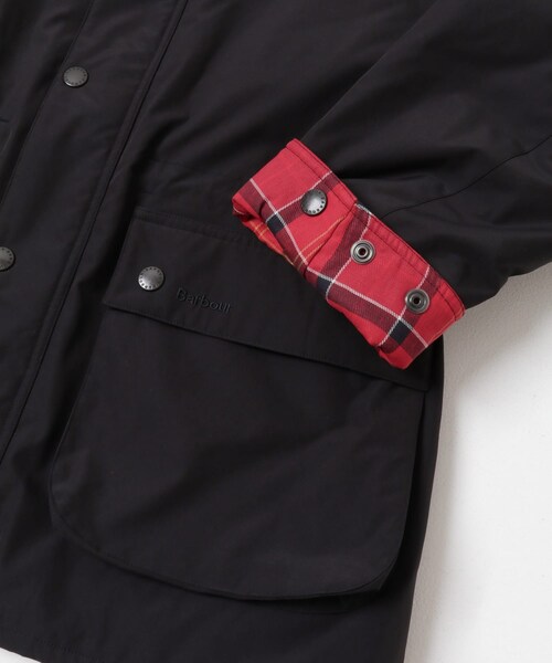 URBAN RESEARCH DOORS(アーバンリサーチドアーズ)の「『別注』Barbour OS BEDALE PADDED(テーラードジャケット・レディース・BLACK/GRAY・one)」の13枚目の写真