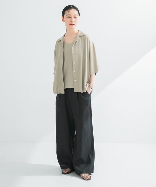 URBAN RESEARCH(アーバンリサーチ)の「『接触冷感』キュプラキャミトップ(キャミソール・レディース・BLACK/GREGE・36/38)」の20枚目の写真