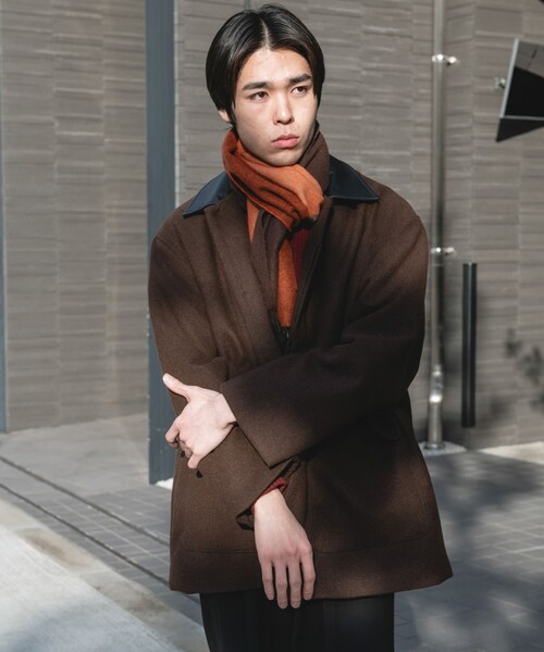 URBAN RESEARCH DOORS(アーバンリサーチドアーズ)の「ウールブレンドカバーオール(カバーオール・メンズ・CHECK/BROWN/BLACK・M/L)」の17枚目の写真