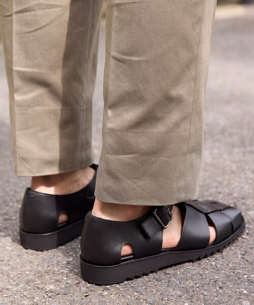 ADAM ET ROPE'（アダムエロペ）の「【Paraboot/パラブーツ】PACIFIC（サンダル・メンズ・ブラック・40.0/41.0/42.0/43.0）」の14枚目の写真