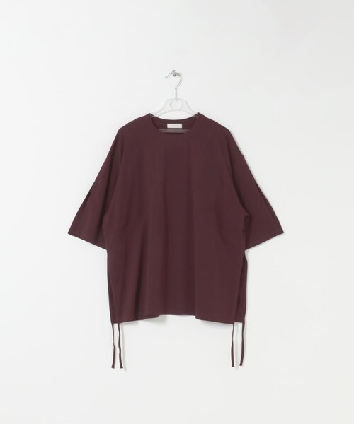LAATO（ラート）の「shirring over tee（Tシャツ/カットソー・レディース・マロン/ミッドナイト/エッグ・Free）」の15枚目の写真