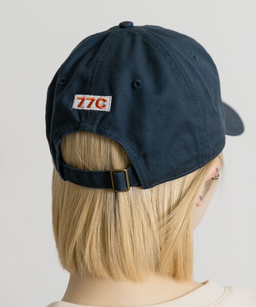 THE GOODLAND MARKET（ザグッドランドマーケット）の「77circa　original embroidery cap MIX UP（キャップ・レディース・black/navy・One）」の12枚目の写真