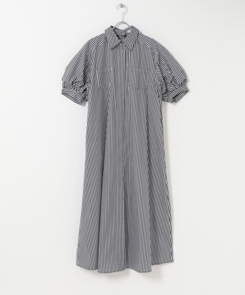 URBAN RESEARCH ROSSO（アーバンリサーチロッソ）の「『別注』ELENDEEK×ROSSO　RELAXY SHIRT ONE-PIECE（ワンピース・レディース・O.WHT/BLU/BLK・1）」の18枚目の写真
