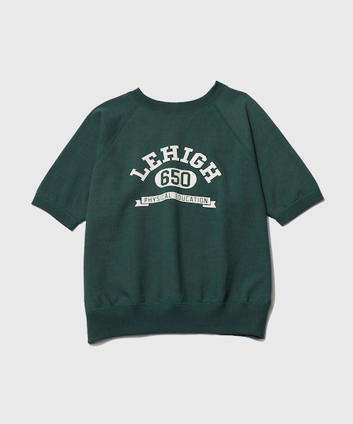 ADAM ET ROPE'(アダムエロペ)の「【Champion/チャンピオン】CRSS SHORT SLEEVE SWEATSHIRT(スウェット・メンズ・ホワイト/グリーン/ネイビー・L/M/XL)」の10枚目の写真