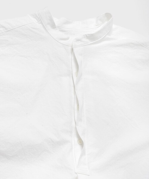 かぐれ（カグレ）の「コットンチュニックシャツ（シャツ/ブラウス・レディース・OFF/L/GRAY・Free）」の11枚目の写真