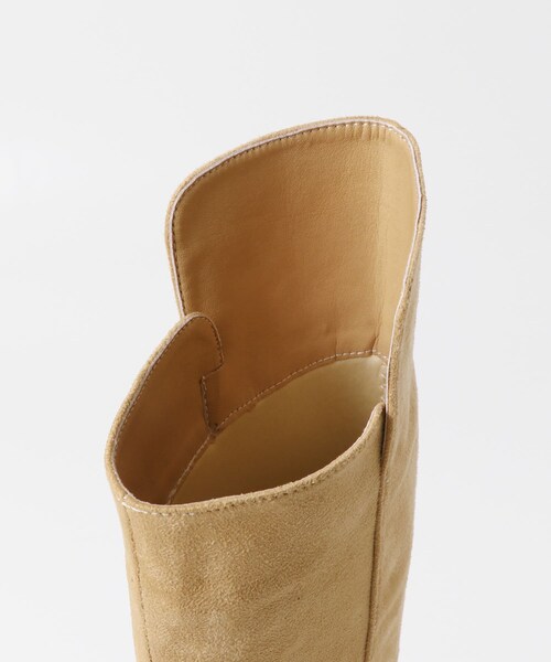 KBF（ケイビーエフ）の「スエードロングブーツ（ブーツ・レディース・KHAKI/BEIGE・37/38）」の8枚目の写真