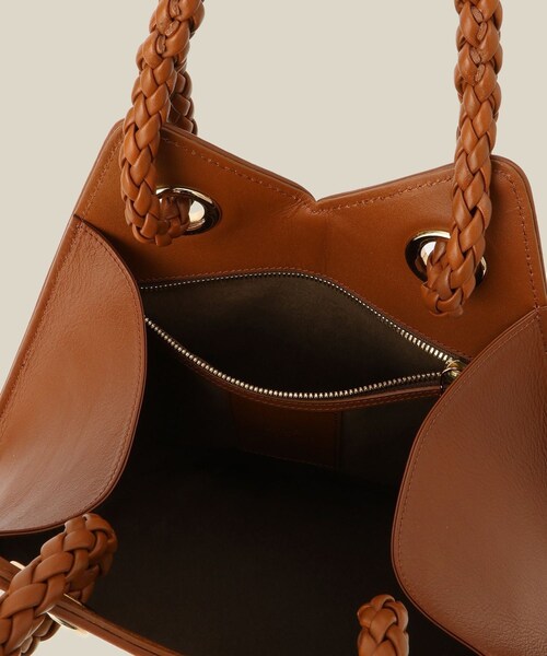 ROPE'（ロペ）の「【teau】navire（ナビーレ）HAND BAG Medium（ハンドバッグ・レディース・オフホワイト/ネイビー・F）」の22枚目の写真