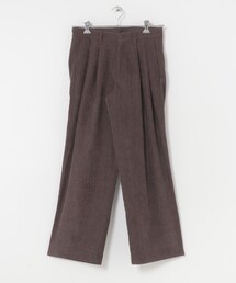 SENSE OF PLACE by URBAN RESEARCH | ブロックコーデュロイワイドスラックス(その他パンツ)