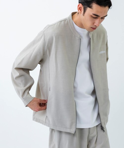 URBAN RESEARCH（アーバンリサーチ）の「『別注』THOUSAND MILE×UR　THICK AND THIN BLOUSON（ブルゾン・メンズ・ICE GRAY/BLACK/KHAKI・M/L）」の19枚目の写真
