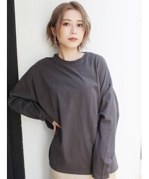 MURUA | ルーズシルエットロングスリーブTee(Tシャツ/カットソー)