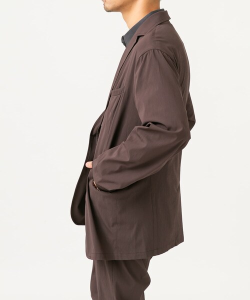 URBAN RESEARCH ROSSO（アーバンリサーチロッソ）の「『XLサイズあり』ストレッチワッシャーイージーセットアップ（セットアップ・メンズ・CHARCOAL/NAVY・S/M/L/XL）」の5枚目の写真