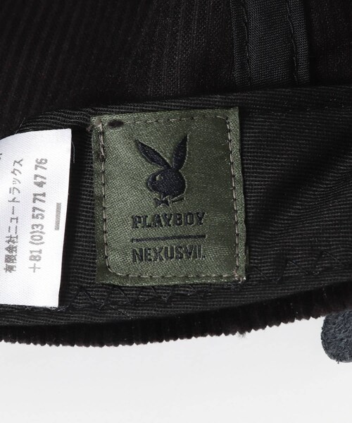 URBAN RESEARCH(アーバンリサーチ)の「NEXUSVII.×PLAYBOY CORDS TRACKER CAP(キャップ・メンズ・BLACK・One)」の6枚目の写真