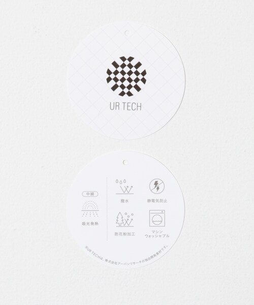 URBAN RESEARCH DOORS（アーバンリサーチドアーズ）の「『UR TECH』撥水ポケッタブル中綿ブルゾン（ブルゾン・レディース・GREIGE/CHARCOAL/BLACK・M）」の18枚目の写真