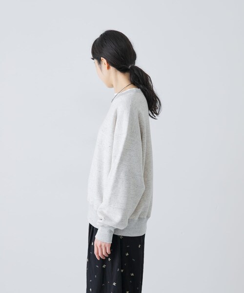 かぐれ（カグレ）の「コットンスウェットプルオーバー（スウェット・レディース・OATMEAL/GRAY・Free）」の20枚目の写真