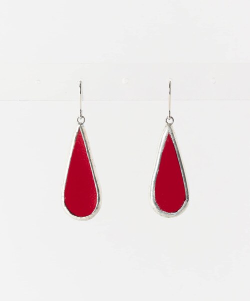 URBAN RESEARCH（アーバンリサーチ）の「Arte.m　しずくピアス(小)（ピアス（両耳用）・レディース・イエロー/ブルー/クリア/グリーン/レッド・0）」の4枚目の写真