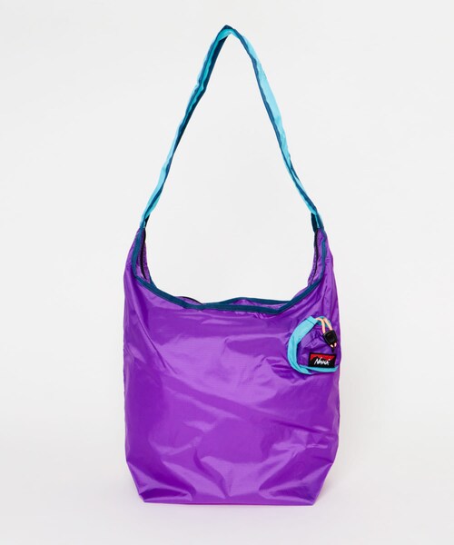 EKAL(エカル)の「NANGA POCKETABLE SHOULDER BAG(ショルダーバッグ・メンズ・PPL/YEL/GRY・One)」の2枚目の写真