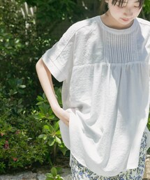 ITEMS URBANRESEARCH | ピンタックレースブラウス(シャツ/ブラウス)