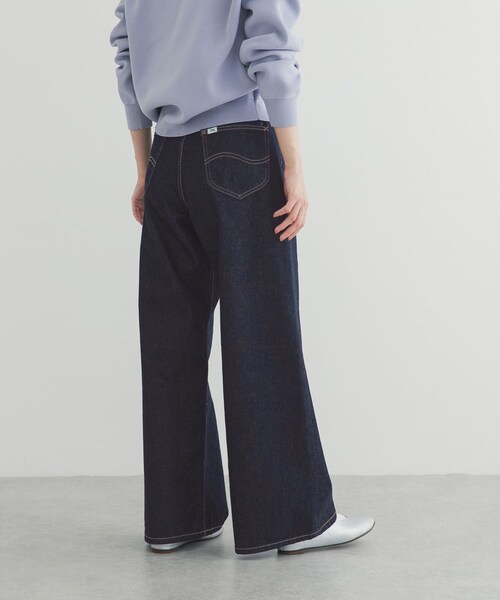 URBAN RESEARCH DOORS（アーバンリサーチドアーズ）の「『別注』Lee101×DOORS　WIDE PANTS（デニムパンツ・レディース・ONE WASH/USED/BLUE OW・XS/S/M/L）」の5枚目の写真
