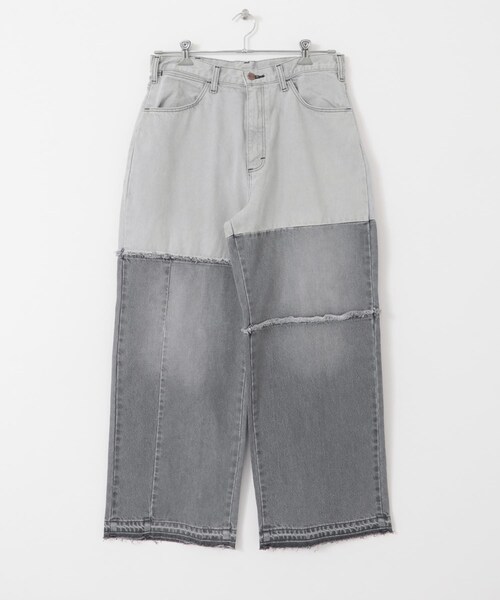 URBAN RESEARCH Sonny Label（アーバンリサーチサニーレーベル）の「Wrangler　WREMAKE WIDE（デニムパンツ・メンズ・BK USED/BL USED・M/L）」の11枚目の写真