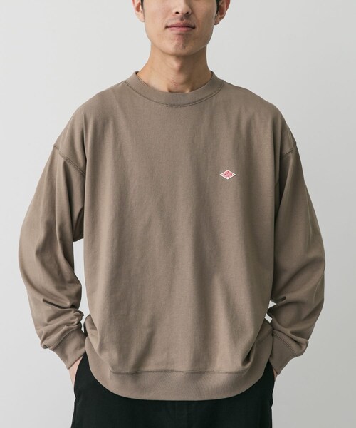 URBAN RESEARCH DOORS（アーバンリサーチドアーズ）の「DANTON　SWEAT T-SHIRTS（スウェット・メンズ・COAL GREY/TAUPE/H.WHITE・L/XL）」の3枚目の写真