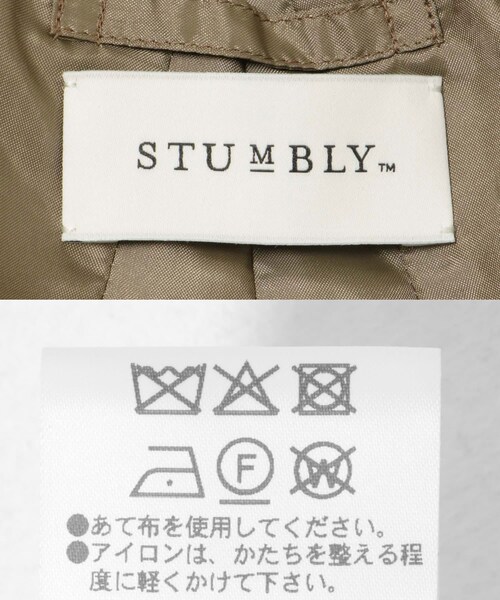 URBAN RESEARCH(アーバンリサーチ)の「STUMBLY LACE COMBI SHEER SL MA-1(MA-1・レディース・KHAKI・38)」の9枚目の写真