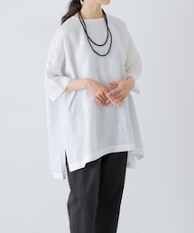 かぐれ | リネンワイドプルオーバーシャツ(シャツ/ブラウス)