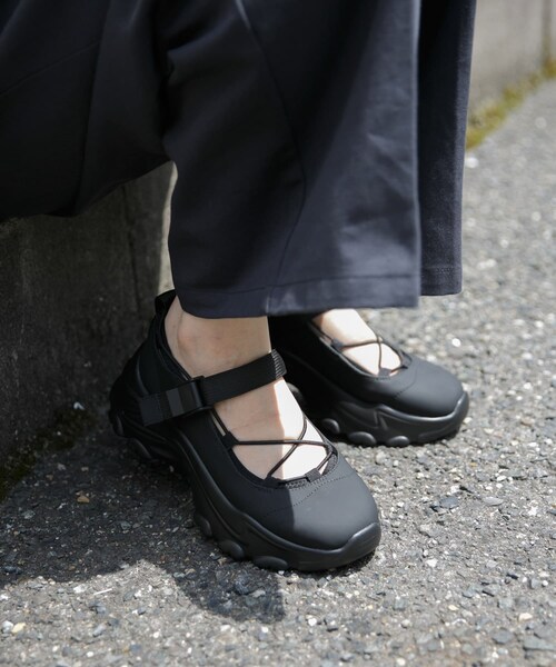 KBF（ケイビーエフ）の「バレエスニーカー（スニーカー・レディース・BLACK/BEIGE・36/37/38）」の12枚目の写真